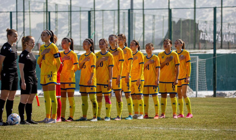 Женская сборная Казахстана U-17 потерпела поражение от Эстонии