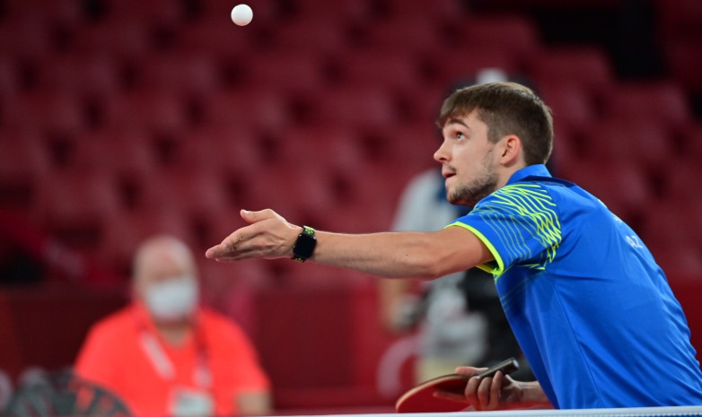 Казахстанец завоевал серебро на международном турнире по настольному теннису в Ливане