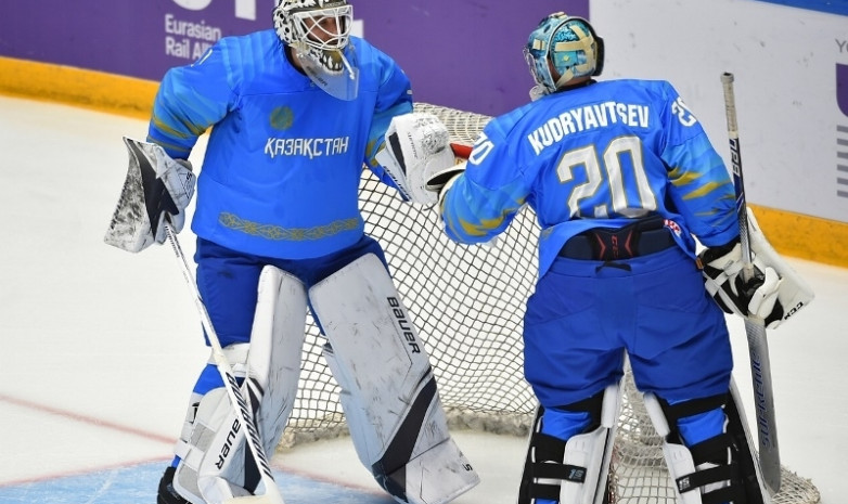 Сборная Казахстана камбэком завершила матч перед стартом на ЧМ-2024 по хоккею