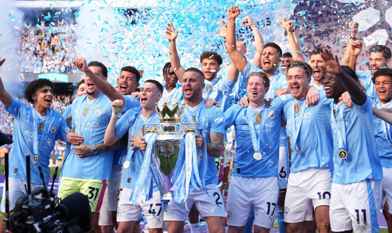 "Манчестер Сити" четвертый год подряд стал чемпионом Англии