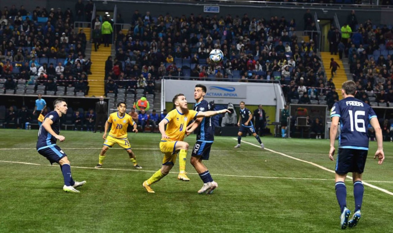 Казахстан одержал победу над Сан-Марино в отборочном матче на Евро-2024