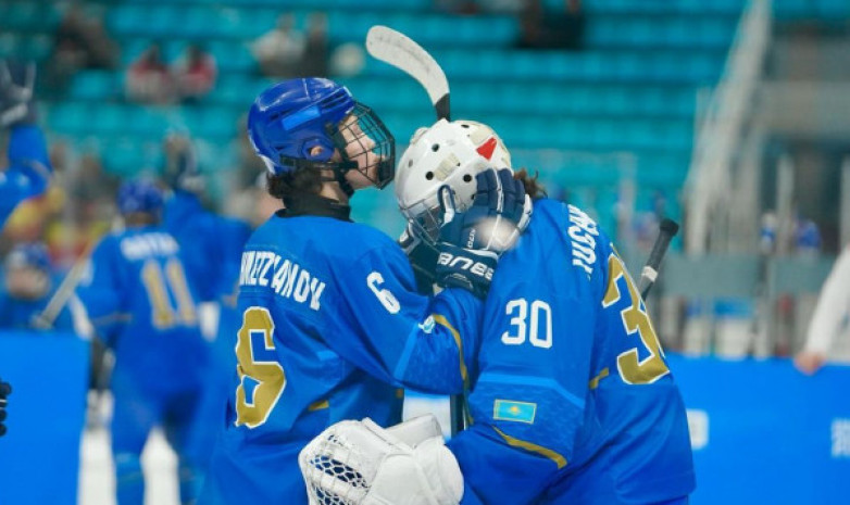 Казахстан победил в хоккее 3×3 на Зимней Олимпиаде-2024
