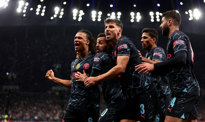 Манчестер Сити выходит в 1/8 Финала Кубка Англии, победив Тотенхем