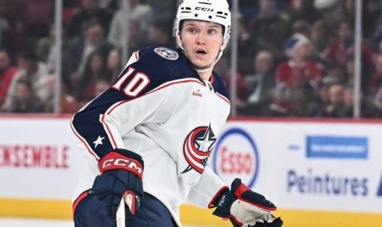 Воронков вышел на третье место по голам среди новичков сезона НХЛ