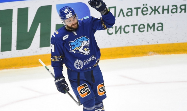 Хоккеист "Барыса" повторил свой рекорд в КХЛ