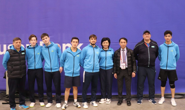 Мужская сборная Казахстана по настольному теннису вышла в плей-офф чемпионата мира в Южной Корее
