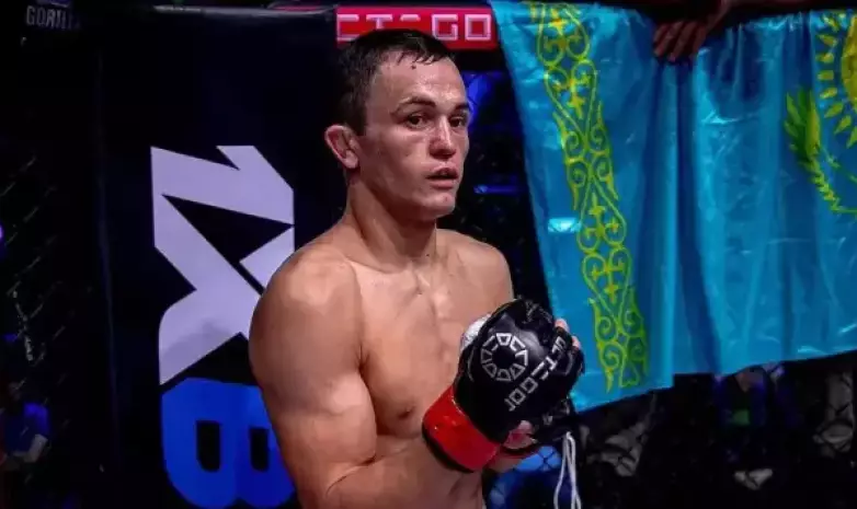 Казахстанский боец оставил свой первый след в истории UFC
