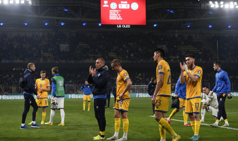 Сборная Казахстана по футболу установила исторический антирекорд