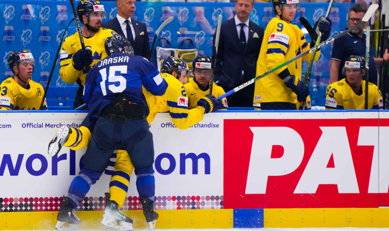 Швеция и Финляндия в овертайме определили полуфиналиста чемпионата мира по хоккею 2024