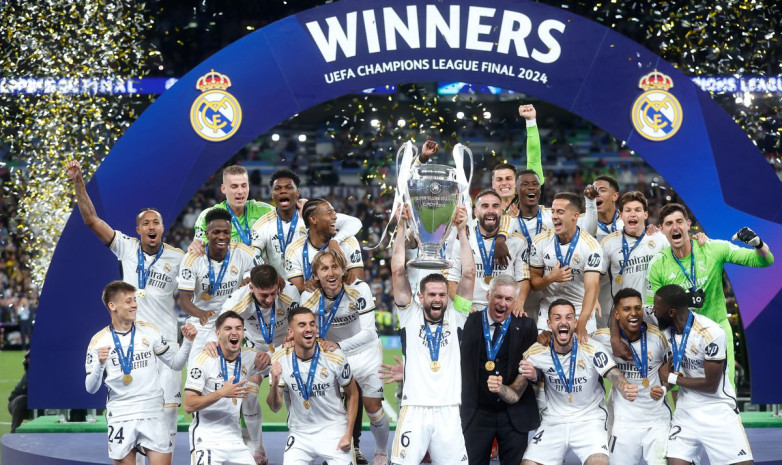 "Реал Мадрид" в 15-й раз выиграл Лигу чемпионов, победив "Боруссию" на Уэмбли