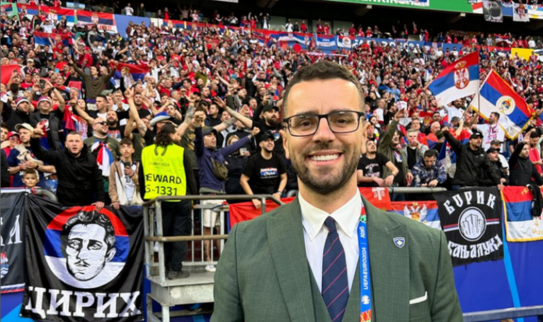 УЕФА отстранил журналиста от Евро-2024 за провокационные действия