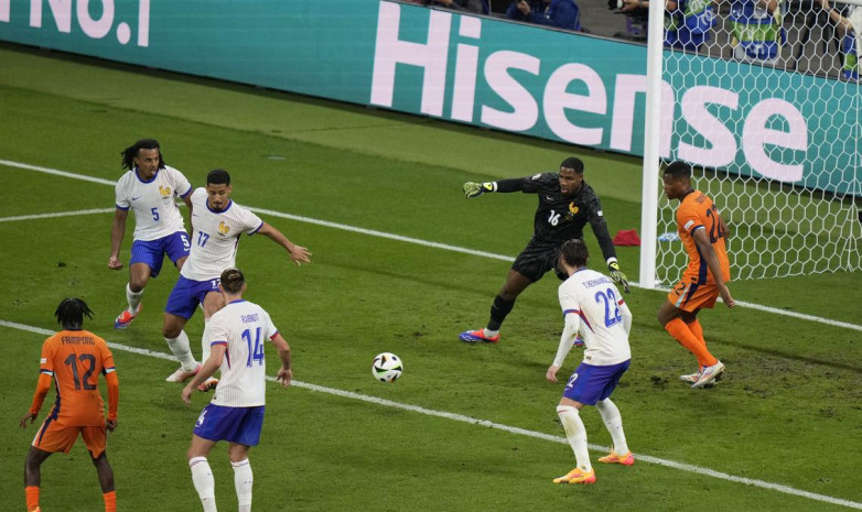 Нидерланды в матче Евро-2024 с Францией установили антирекорд последних 46 лет