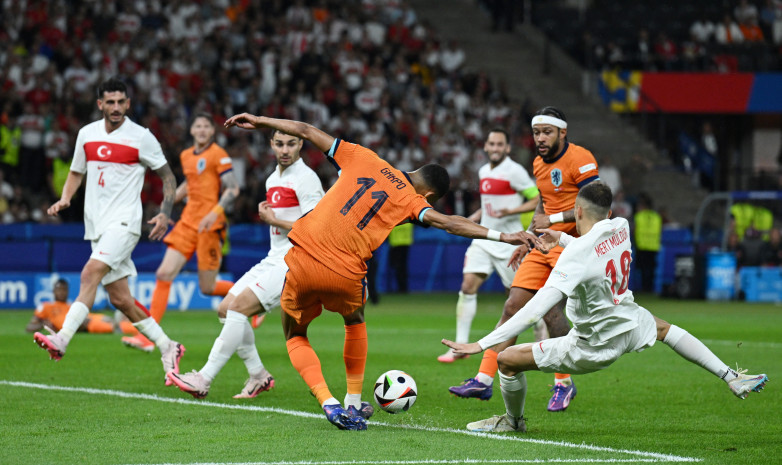 Нидерланды перевернули ход матча с Турцией и вышли в полуфинал Евро-2024