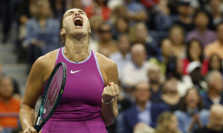 Первые эмоции Арины Соболенко после победы на US Open. Видео