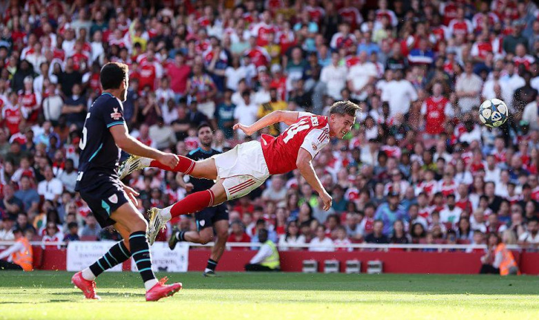 Лучший бомбардир Европы забил первый гол за "Арсенал"