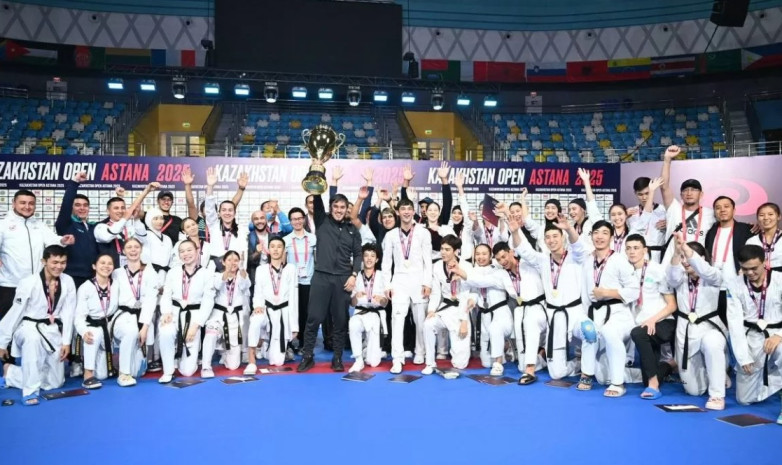 Казахстан завоевал 10 золотых медалей на домашнем турнире по тхэквондо