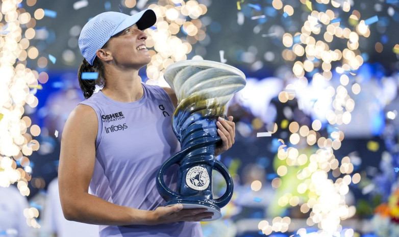 Ига Швентек завоевала второй титул сезона и узнала последствия