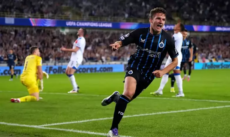 Разгромом 6:0 завершился матч плей-офф Лиги чемпионов