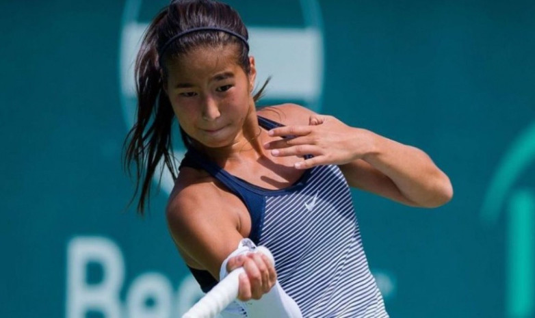Казахстанская теннисистка выбыла с турнира в Китае