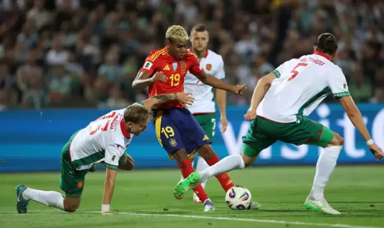 Разгромом обернулся матч Испании в отборе ЧМ-2026 по футболу