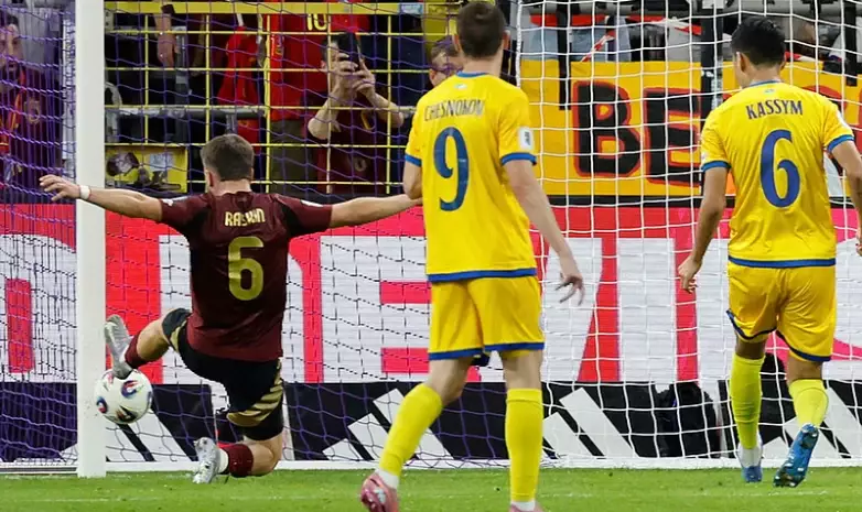 Названы худшие игроки сборной Казахстана в матче с Бельгией