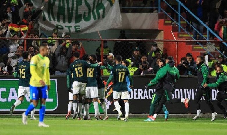 Сборная Боливии сенсационно обыграла Бразилию