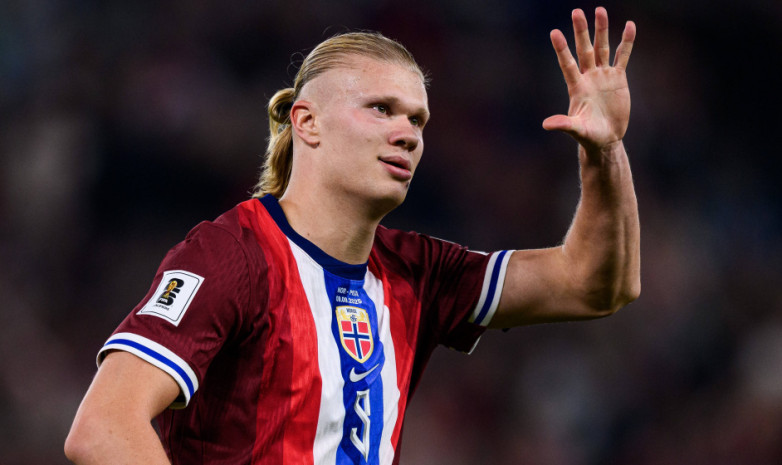 Холанд установил рекорд, забив пять голов в матче Норвегии