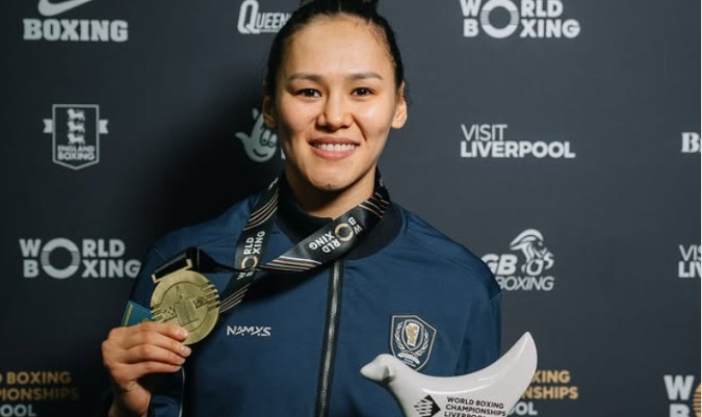 Казахстанские чемпионки мира по боксу отпраздновали победу танцем. Видео