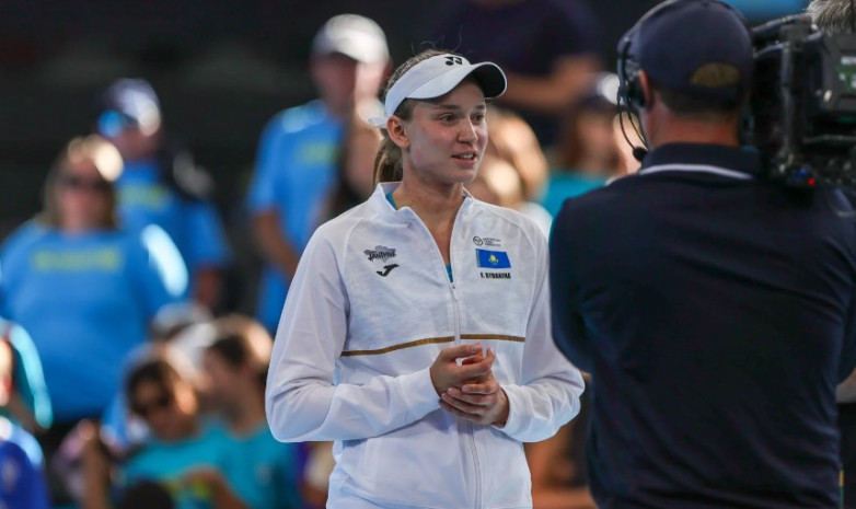 Елена Рыбакина сравняла счёт в матче Казахстан — США