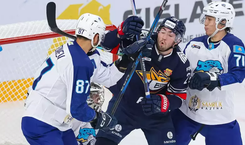 Разгромом обернулся матч "Барыса" в КХЛ