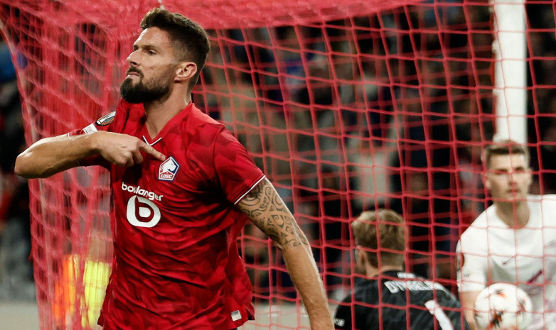 Оливье Жиру установил уникальный рекорд в Лиге Европы