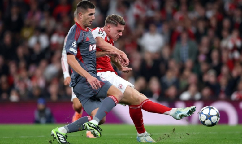 "Арсенал" одержал победу и закрепился в лидерах Лиги чемпионов