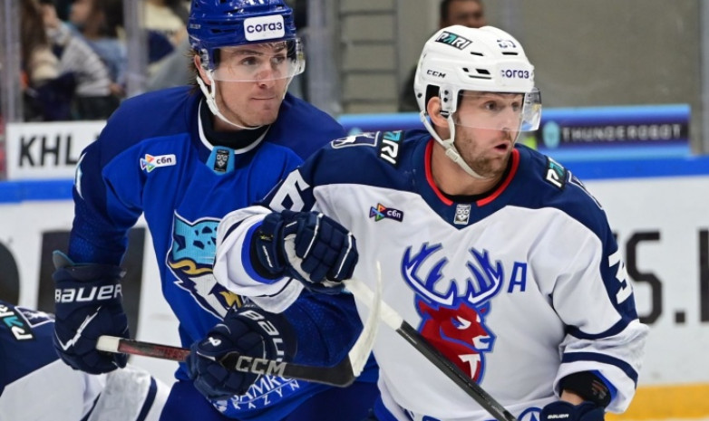 "Барыс" не удержал преимущество и проиграл лидеру Запада в КХЛ