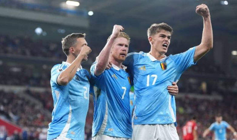 Бельгии обыграла Уэльс и возглавила группу Казахстана в отборе ЧМ-2026