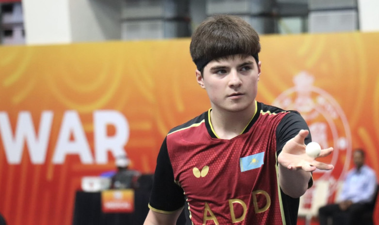 Сборная Казахстана завершила выступление на ЧА по настольному теннису