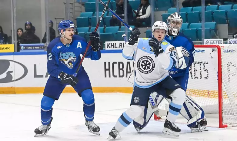 "Барыс" проиграл шестой подряд матч в КХЛ