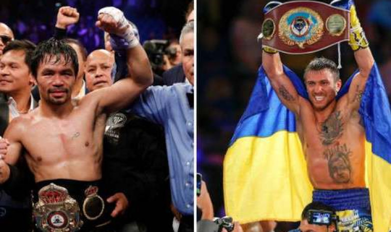 Названа дата боя Пакьяо — Ломаченко