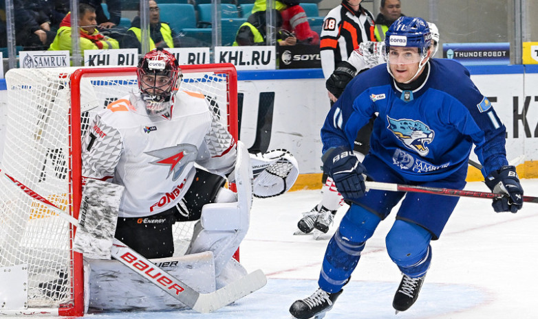 "Барыс" оформил разгром и прервал черную полосу в КХЛ