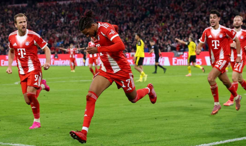 Тремя голами завершился матч "Бавария" — "Боруссия" Дортмунд