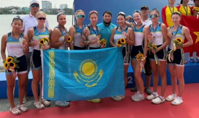 Казахстан завоевал пять медалей на ЧА по академической гребле