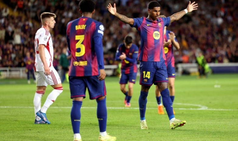 "Барселона" разгромила соперника "Кайрата" в Лиге Чемпионов