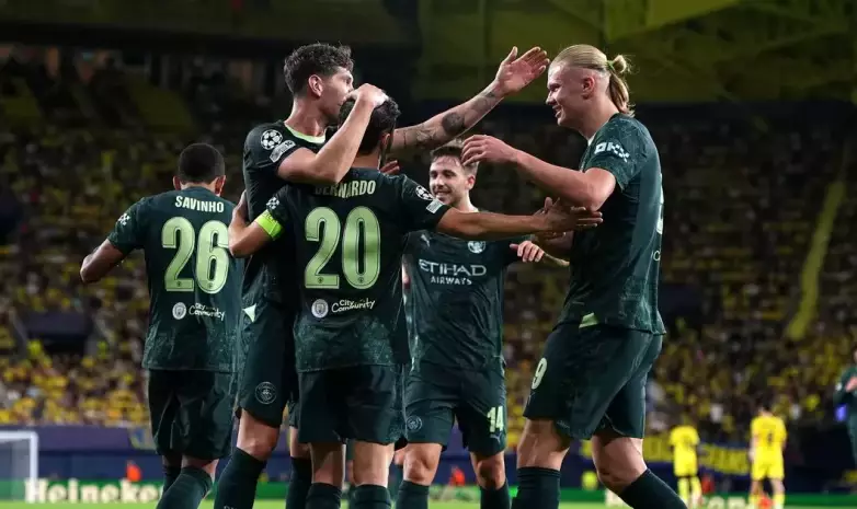 Холанд и Силва принесли "Манчестер Сити" победу над "Вильярреалом"