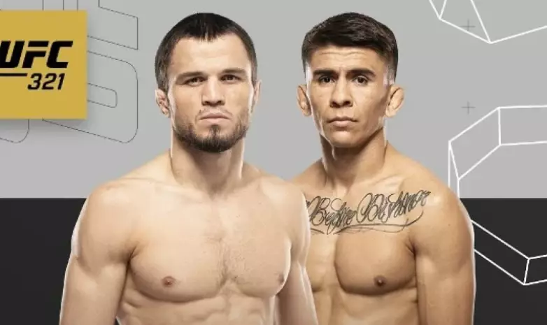 Нурмагомедов провел битву взглядов перед боем на UFC 321