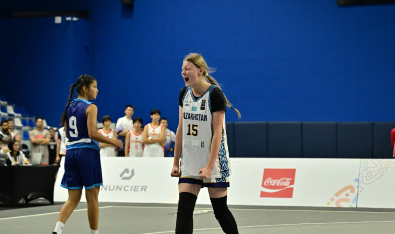 Женская сборная Казахстана выиграла два матча на Юношеских Азиатских играх