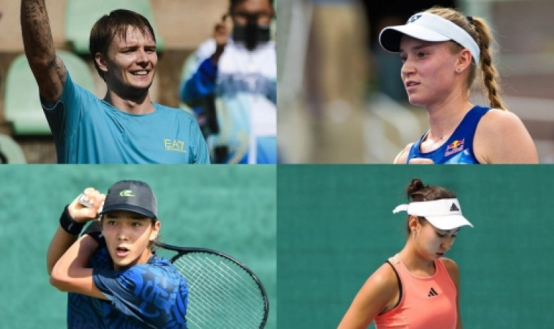 Десять казахстанских теннисистов в топ-100 мировых рейтингов: итоги сезона