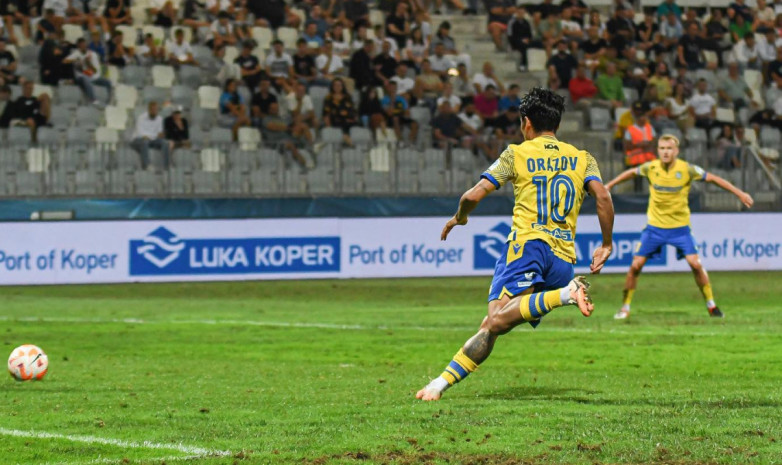 Казахстанский герой после гола в сборной остается за бортом "Копера"