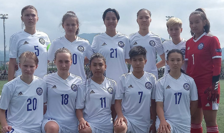 Женская сборная Казахстана (U17) потерпела третье поражение подряд