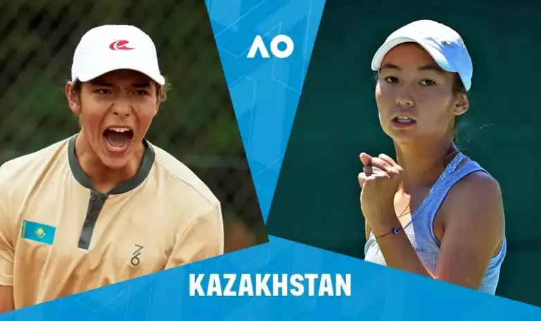 Молодые теннисисты Казахстана на Australian Open 2024