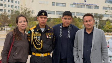 Каспийдегі қасіреттен аман қалған Ақжол әскери қызметін аяқтады