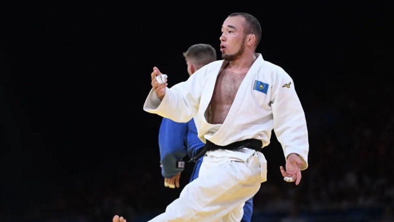 Қазақстандық дзюдошы Grand Slam турнирінде алтын медаль жеңіп алды